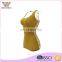 Factory provide sleeveless breathable lace back seamless shaper suit