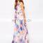 2015 latest women fashion backless high quality Chiffon long Women's Clothing Women Dress