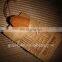 custom private design men's classic garment paper hang tag
