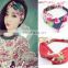 Floral Prints Bandanas Korean style Elastic Hair Bands Gum Hair for Girls Hair Accessories for Women