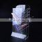 Large Clear acrylic desktop counter top pen display stand rack for stationery retail shop