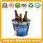Customized Decorative  Tin Bucket,Tin Bucket, Popcorn Tin Box
