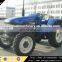 80hp 4x4 WD cabin agricultural tractor with front end loader