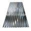 Galvanized corrugated steel sheet