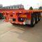 New arrival 2/3/4 axles 40ft flatbed truck semi-trailer container flatbed trailer low bed truck trailer