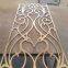 JYFQ0076 Good design decorative stainless steel metal room divider laser cutting partition screen panel