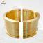 precision brass bush certified by ISO9001:2008  wear-resistant split  bushing