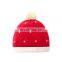 Autumn and Winter 2020 New Thick Needle Wool Jumpsuit New Year Celebration Red Lovely Christmas Deer Hatsuit