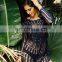 New Fashion Women Beach Dress Hollow Out Loose Knitted Bikini Beach Cover Up Casual, long sleeved Cover Up Long Solid