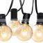 Hanging Patio Lights IP44 Waterproof Backyard Lights G40 Outdoor Solar String Lights