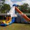 Space Shuttle Inflatable Water Slide Pool Large Kids Adult Backyard Jumping Castles Inflatable Water Slides