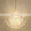 Modern fashion simple luxury K9 clear Crystal Ceiling Lighting Chandelier