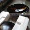 black ceramic glass with printing design