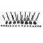 Intake & Exhaust Valves w/ Valve Stem Seals Kit Fit For Hyundai Accent Kia Rio Rio5 22211-26600