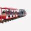small amusement park rides kids track electric tourist train for sale