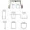 Hot Selling 7in1 Fast Metal Frame Embroidery Hoop for Tajima Toyota Embroidery Machine 400MM