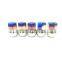20pcs /set 32mm Modified Racing Roasted Baking M12x1.5 Blue Wheel Lug Nuts