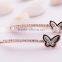 2015 new model FY0005 fashion butterfly hair barrette clip full diamond wholesale