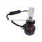 60W Car Headlights H7 LED 360 degree amber Led Bulb 6000lm Automobiles Head lamp 6000K v led headlight