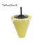 1 Pcs Burnishing Foam Sponge Polishing Cone Shaped Buffing Pad Pads For Car Wheel Hub Tool Cleaning Accessories