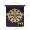 Customized dart board professional magnetic target 12 inch double side dart board surround