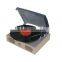 Classic Vintage Design!!! Simple Turntable& Vinyl Record LP& Gramophone With PC Link