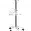 Manufacturer Aluminum Alloy OEM/ODM Patient Monitor Trolley for Hospital