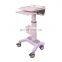 Urinary Medical Trolley 4 Layers Aluminum Endoscopic Cart Instrument Trolley for Hospital