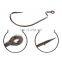 Wide belly crank hook Black nickel material Soft lure hook