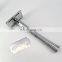 New design removable shaving private label double edge blades barber safety razor