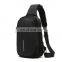 Factory Wholesale Lightweight Man, Chest Bag Multifunction Cell Phone Shoulder Bag Usb Men Sling Bag/