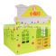 Kindergarten environmental protection kids playground houses small house fun play role toy garden house plastic for kids