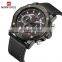 NAVIFORCE NF9175 Japan Quartz Stainless Steel Minimalism Men Complete Calendar Black Watch Charm