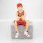Resin Crafts Slamdunk Cartoon Figure Kid's Gift Furnishing Articles for Home Room Car Ornament Decoration