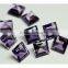 7MM AAA Quality Natural Brazil Amethyst Square 9 pieces Lot Gems With Amazing Luster ( Aini Gems )