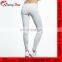 Custom design women Moto Legging in Vapor Grey Glossy leggings girl Leggings