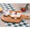 Wholesale Eco Friendly Kitchen Household Natural Round Bamboo Pizza Board