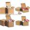 Manufacturer carton cardboard box packaging custom design corrugated  Kraft Paper Box