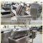 Professional automatic pork rinds frying machine Peas peanuts indian noodle snack chips continuous fryer