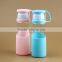 Colorful BPA Free glass water bottle