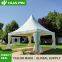 The European-style pagoda tent made of high-strength aluminum alloy can be used for weddings, outdoor activities and temporary living rooms
