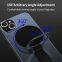 Portable 360 Degree Rotation Ring Holder Magnetic Wireless Charger Stand For Iphone 15 14 13 12