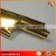 1.52*30m/roll promotional pvc chrome gold car wrap film waterproof