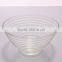 2016 factory outlet Eco-friendly Pyrex round glass bowl with low price
