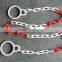 HDPE Coated Road Coloured Plastic Chain Clip