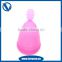 Pink/Purple/Transparent S and L size soft medical grade silicone menstrual cup