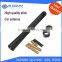 High quality 12cm 4.7 inch Black Short stick Carbon Fiber Car Radio fm Decorative car Antenna for Benz Smart Fortwo