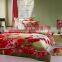 New Design Elegant Flower Printing Colorful Bed Set                        
                                                Quality Choice