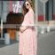 F10071A Pregnant women maternity long lace dress high quality newest design wholesale dress                        
                                                Quality Choice