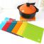 Hot sale FDA and LFGB food grade silicone table mat & silicone placemat